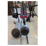 LL-FR - Weider Pro Weight Bench Set with Weights