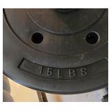 LL-FR - Weider Pro Weight Bench Set with Weights