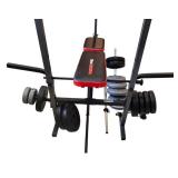 LL-FR - Weider Pro Weight Bench Set with Weights