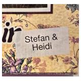 LL-FR - Stefan & Heidi Porcelain Dolls - Genuine Hand-Painted 14.5 in Tall Collectible Set of 2