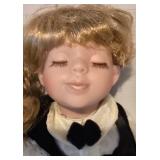 LL-FR - Porcelain Doll Set - 14.5 in Tall - Mikhail & Anastasia Hand-Painted