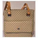 LL-FR - Poccilini Italy Handbags - Ivory, Gray & Tan (Lot of 3)