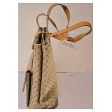 LL-FR - Poccilini Italy Handbags - Ivory, Gray & Tan (Lot of 3)