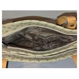 LL-FR - Poccilini Italy Handbags - Ivory, Gray & Tan (Lot of 3)