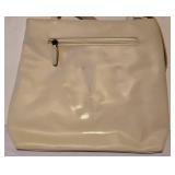 LL-FR - Poccilini Italy Handbags - Ivory, Gray & Tan (Lot of 3)