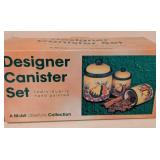 LL - A Mobil Lifestyle Collection Designer Oriental Tableware 11-Piece Set & Designer Canister Set