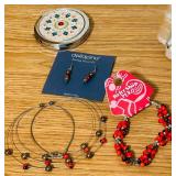 B1 - Wood Jewelry Box with Glass Front