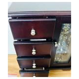 B1 - Wood Jewelry Box with Glass Front