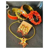 B2 - Viva Beads & Disney World Costume Jewelry Lot - Assorted Bracelets, Necklaces, Earrings