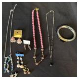B2 - Assorted Costume Jewelry Lot - Necklaces, Bracelets, Earrings, Beads & Pearls