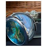 B2 - Madrid Travel Souvenir Lot - Gemstone Paintings, Indian Boxes & Decorative Trinkets