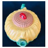 B2 - Ceramic Teapots - Six-Piece Hand-Painted Fruit & Flower Set