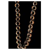 B2 - Costume Jewelry Lot - Turquoise Bead Bracelet, Pink Floral Necklace, Silver Chains