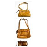 B2 - Stone & Co Leather Handbag Set - 2 Bags + Coin Pouch