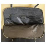 K - Vintage Prada Handbag / Vintage Prada Wool and Leather Shoulder Handbag