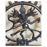 K - Nataraja Shiva Dancing God Statue - Hindu Deity Decor