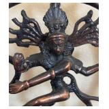 K - Nataraja Shiva Dancing God Statue - Hindu Deity Decor