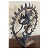 K - Nataraja Shiva Dancing God Statue - Hindu Deity Decor