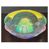 K - Oleg Cassini Crystal Oyster with Pearl Figurine