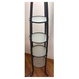 DR - Four Tiered Metal Floor Lamp