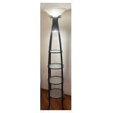 DR - Four Tiered Metal Floor Lamp