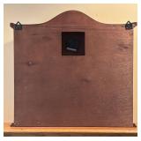 LR - Masterpiece Clock Cabinet / Wood Mantel Display Case