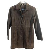 LR - Relativity Leather Coat - Size S - Genuine Leather