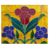 LR - Stained Glass Style Framed Decor