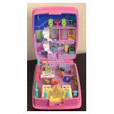 LR - Polly Pocket Vintage Carry-Case Playset Duo