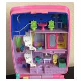 LR - Polly Pocket Vintage Carry-Case Playset Duo