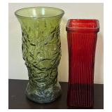 LR - Glass Vases Collection - 6-Piece Assortment