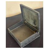 K - Vintage Dhokra Trinket Box and Small Trinket Box