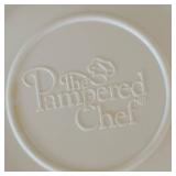 K - Pyrex, Anchor Hocking & Pampered Chef Glass Bakeware Lot - Bowls & Dishes