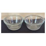 K - Pyrex, Anchor Hocking & Pampered Chef Glass Bakeware Lot - Bowls & Dishes