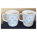 LR - Pfaltzgraff Winterberry Mugs & Corelle Mugs - Mixed Coffee Cups
