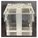 K - Simon Designs Crystal Paper Weight