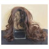 K - Brown Wigs & Clip-In Hair Extensions - 2 Wigs Included and Hair Extensions