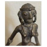 K - Dhokra Brass Figurine Bell