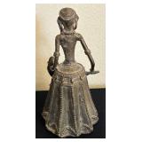 K - Dhokra Brass Figurine Bell