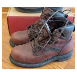 K - Red Wing Boots - Waterproof Leather Work Boots (2-Pair Lot, US 8.5 & US 7)