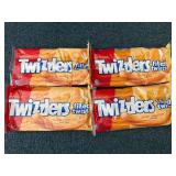 4 Packs Of Twizzlers Filled Twists