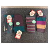 4 Pairs Of Jeweled Muk Luks Socks