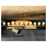 Vintage M. Hohner Accordion with Brass Horn and Steel Bronze Reeds