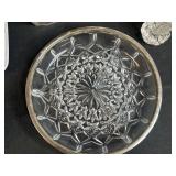 Vintage Kitchenware and Glassware Assortment, Droste Tin, Glass Dishes, Scoops