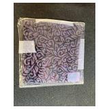 Fused Signed Art Glass Set with Cat and Mouse Plate, Iridescent Square Tray, and Dichroic Glass Tiles