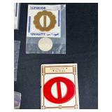 Vintage Button and Buckle Collection with Assorted Metal and Plastic Buttons