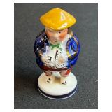 Vintage Figurines Inc Aunt Jamima, Universal Camwood Ivory Plate, and Allertons Collectible Shaker Lot