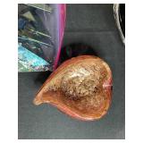 Lot of Art Glass Bowls and Assorted Fused Glass Pieces