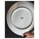 Set of Vintage Hand Painted Japanese Plates and Teacups