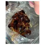 Lot of Vintage Glass Chandelier Prisms and Drops in Assorted Styles